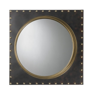 Sterling Industries Metal Rivet Porthole Mirror - All
