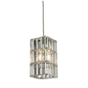 Elk Lighting Cynthia Collection 1 Light Mini Pendant In Polished Chrome 31488/ - All