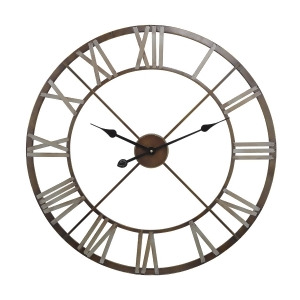 Sterling Industries Open Center Iron Wall Clock - All