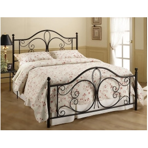 Hillsdale Milwaukee Metal Bed in Antique Brown - All