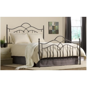 Hillsdale Oklahoma King Metal Bed in Bronze - All
