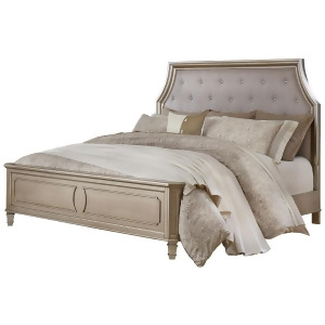 Standard Furniture Windsor Silver Panel Bed in Silver - All