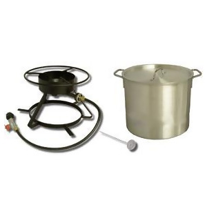 King Kooker Coastal Boiling Outdoor Cooker Package with 42 Qt. Pot - All