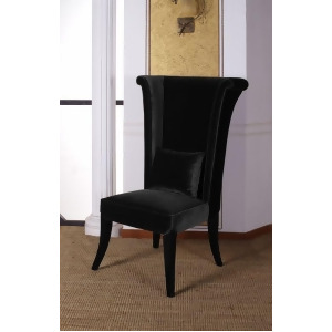 Armen Living Mad Hatter Dining Chair In Black - All