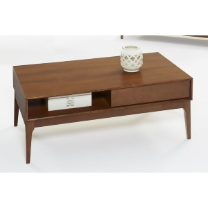 Progressive Furniture Mid-Mod Cocktail Table in Cinnamon - All