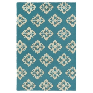 Kaleen Spaces Spa09-78 Rug In Turquoise - All