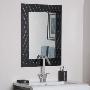 Decor Wonderland Strands Modern Bathroom Mirror - All