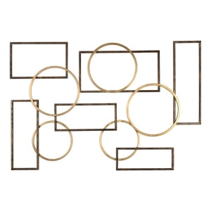 Uttermost Elias Bronze And Gold Wall Art - All
