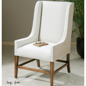 Uttermost Dalma Linen Wing Chair - All