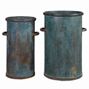Uttermost Barnum Tarnished Copper Cans Set of 2 - All