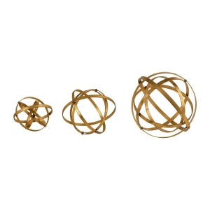 Uttermost Stetson Gold Spheres Set of 3 - All