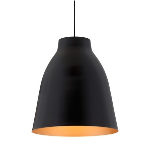 Zuo Modern Bronze Ceiling Lamp in Matte Black - All