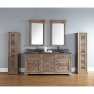 James Martin Savannah 72 Five Piece Double Vanity Set In Driftwood - All