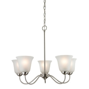 Cornerstone Conway 1205Ch/20 5 Light Chandelier in Brushed Nickel - All