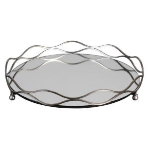 Uttermost Rachele Mirrored Silver Tray - All