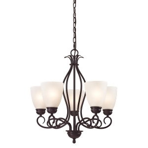 Cornerstone Chatham 5 Light Chandelier In Oil Rubbed Bronze - All