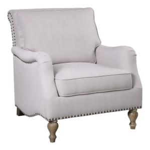 Uttermost Armstead Antique White Armchair - All