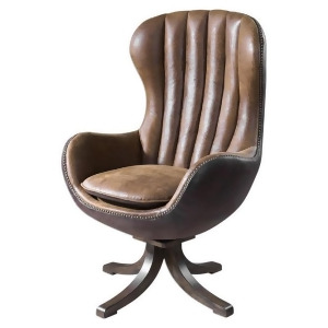 Uttermost Garrett Mid-Century Swivel Chair - All