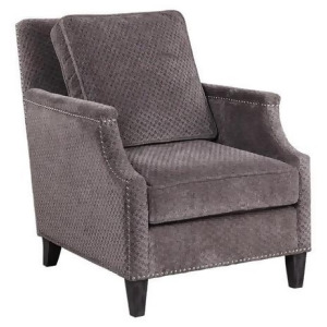 Uttermost Dallen Pewter Gray Accent Chair - All