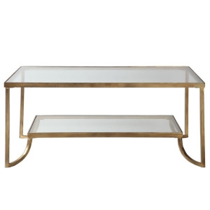 Uttermost Katina Gold Leaf Coffee Table - All
