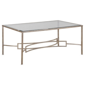 Uttermost Eilinora Silver Coffee Table - All