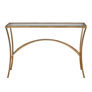 Uttermost Alayna Gold Console Table - All