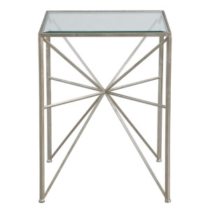 Uttermost Silvana Silver Side Table - All