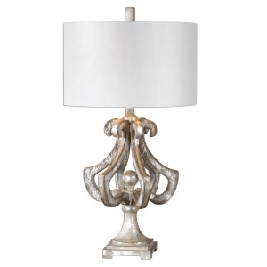 Uttermost Vinadio Distressed Silver Table Lamp - All