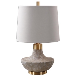 Uttermost Volongo Stone Ivory Lamp - All