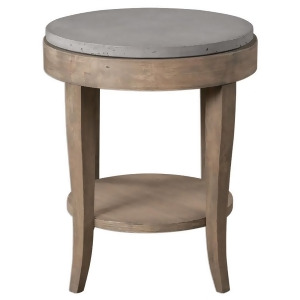 Uttermost Deka Round Accent Table - All