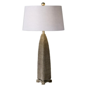 Uttermost Kolva Antiqued Silver Table Lamp - All