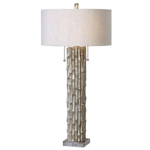 Uttermost Silver Bamboo Table Lamp - All