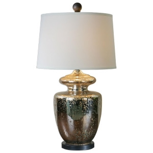Uttermost Ailette Antiqued Mercury Glass Lamp - All