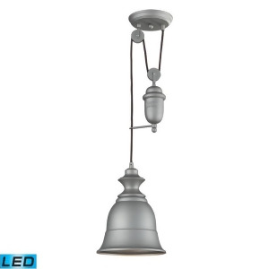 Landmark Lighting Farmhouse 65080-1-Led Aged Pewter Pendant Led Offering Up To - All