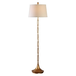 Uttermost Elica Gold Twist Floor Lamp - All