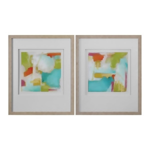 Uttermost Color Space Watercolor Prints Set of 2 - All