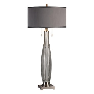 Uttermost Coloma Gray Glass Table Lamp - All