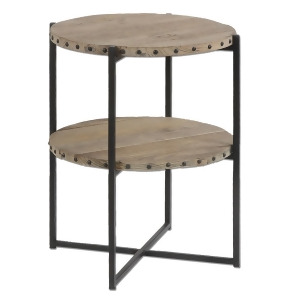 Uttermost Kamau Round Accent Table - All