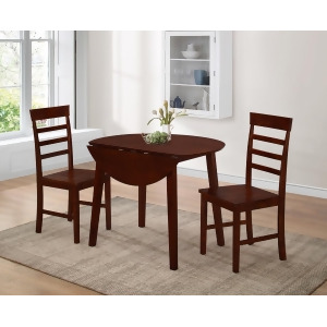 4D Concepts Harrison Dining Ht Table With Two Chairs - All