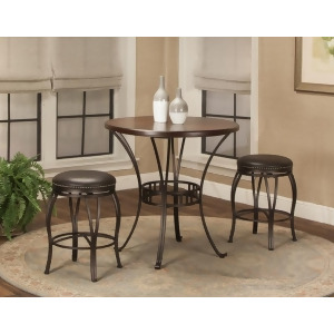 Sunset Trading Victoria 36 Inch Round 3 Piece Pub Table Set - All