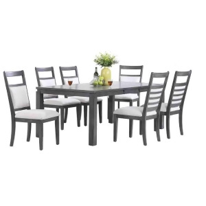 Sunset Trading Shades of Gray 7 Piece Dining Set - All