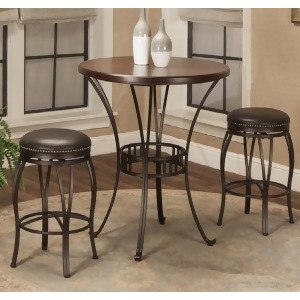 Sunset Trading Victoria 42 Inch Round 3 Piece Pub Table Set - All