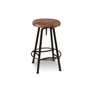 Sunset Trading Cabo Adjustable Counter Height Swivel Barstool - All