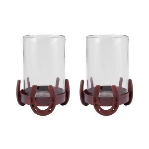 Pomeroy Horse Shoe Set of 2 Hurricanes - All