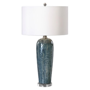 Uttermost Maira Blue Ceramic Table Lamp - All