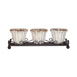 Pomeroy Jardin Wavy Triple Planter - All