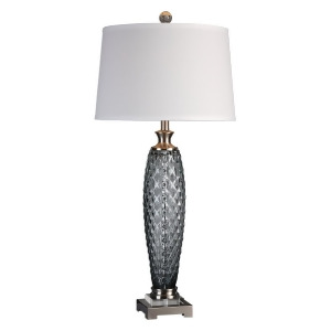 Uttermost Lonia Gray Glass Lamp - All