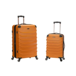 Rockland Speciale 20 28 2 Piece Expandable Abs Spinner Set In Orange - All