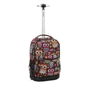 Rockland 19 Rolling Backpack In Owl - All