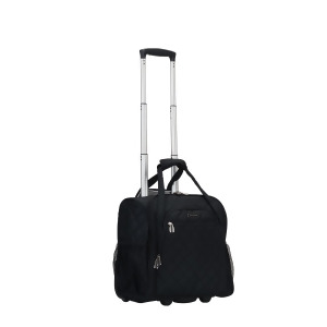 Rockland Melrose Wheeled Underseat Carry-On In Black - All